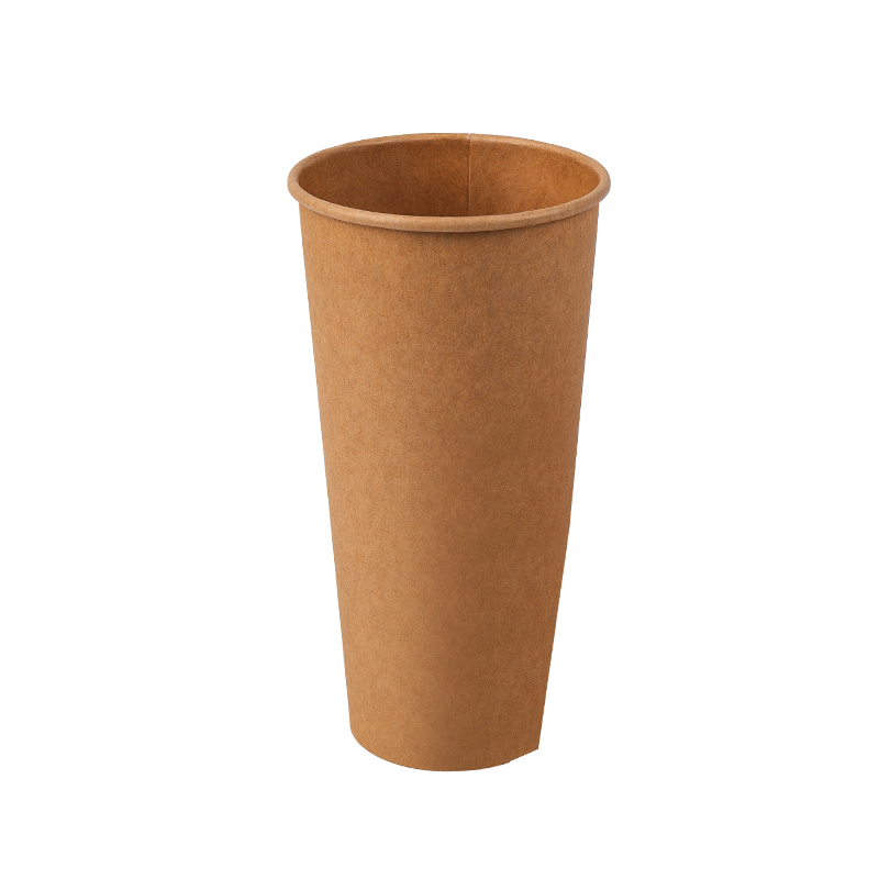 22 oz eldobható biológiailag lebomló egyrétegű papírpohár